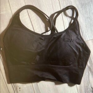 Women's Black Sports Bra